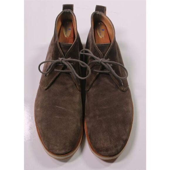 Thomas Wage x Cord Shoes & Boots Gray Brown Chukka Boots Men's US 10 - Picture 4 of 10